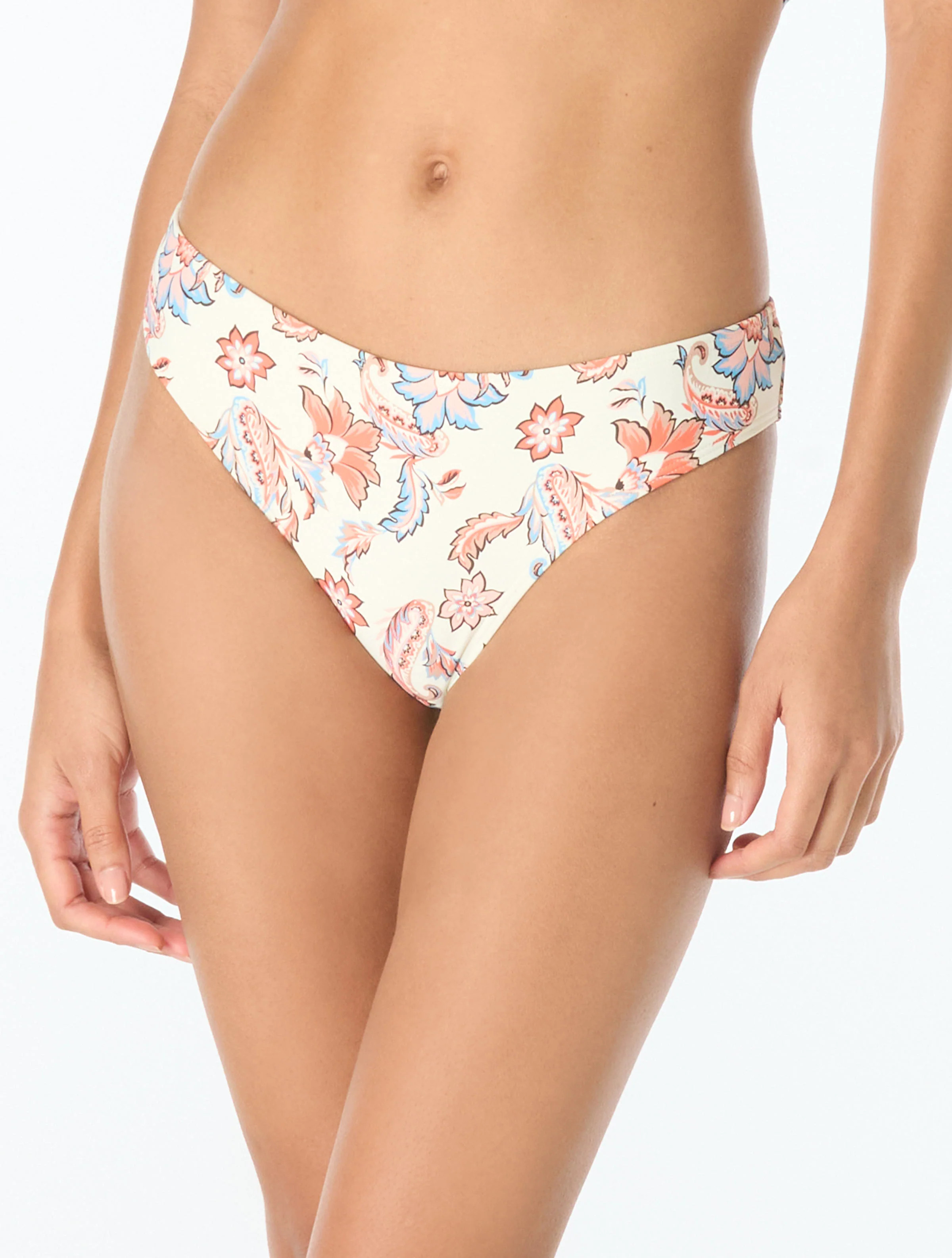 Vince Camuto High Cut Bikini Bottom - Bohemian Glamour Mini | Beach2Ocean