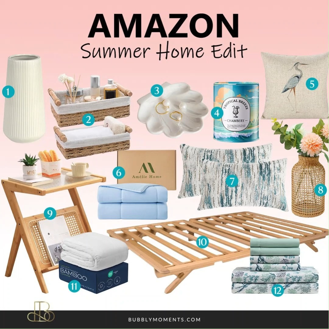 Cute summer home finds that make your space feel fresh and organized ☀️✨ These picks are perfect for adding simple touches to your kitchen, bedroom, bathroom, or living space. From home essentials to cute decor and organizers, these are easy finds you’ll actually use every day.
Loving the clean, cozy, and bright vibe these pieces bring for summer. Perfect for refreshing your home and making your space feel more put together. Save this post for your home inspo and tap to shop your favorites 💕
#LTKHome #LTKStyle #LTKFinds #HomeEdit #AmazonFinds #HomeDecor #SummerHome #HomeInspo #CozyHome #NeutralHome #HomeStyle #KitchenFinds #OrganizationIdeas #HomeEssentials #AmazonHome #SimpleHome #HomeRefresh 

 