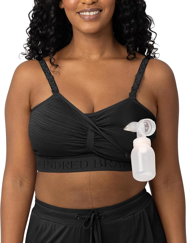 Kindred Bravely Sublime Pumping Bra Hands Free, Adjustable Pumping & Nursing Bra with EasyClip fo... | Amazon (US)