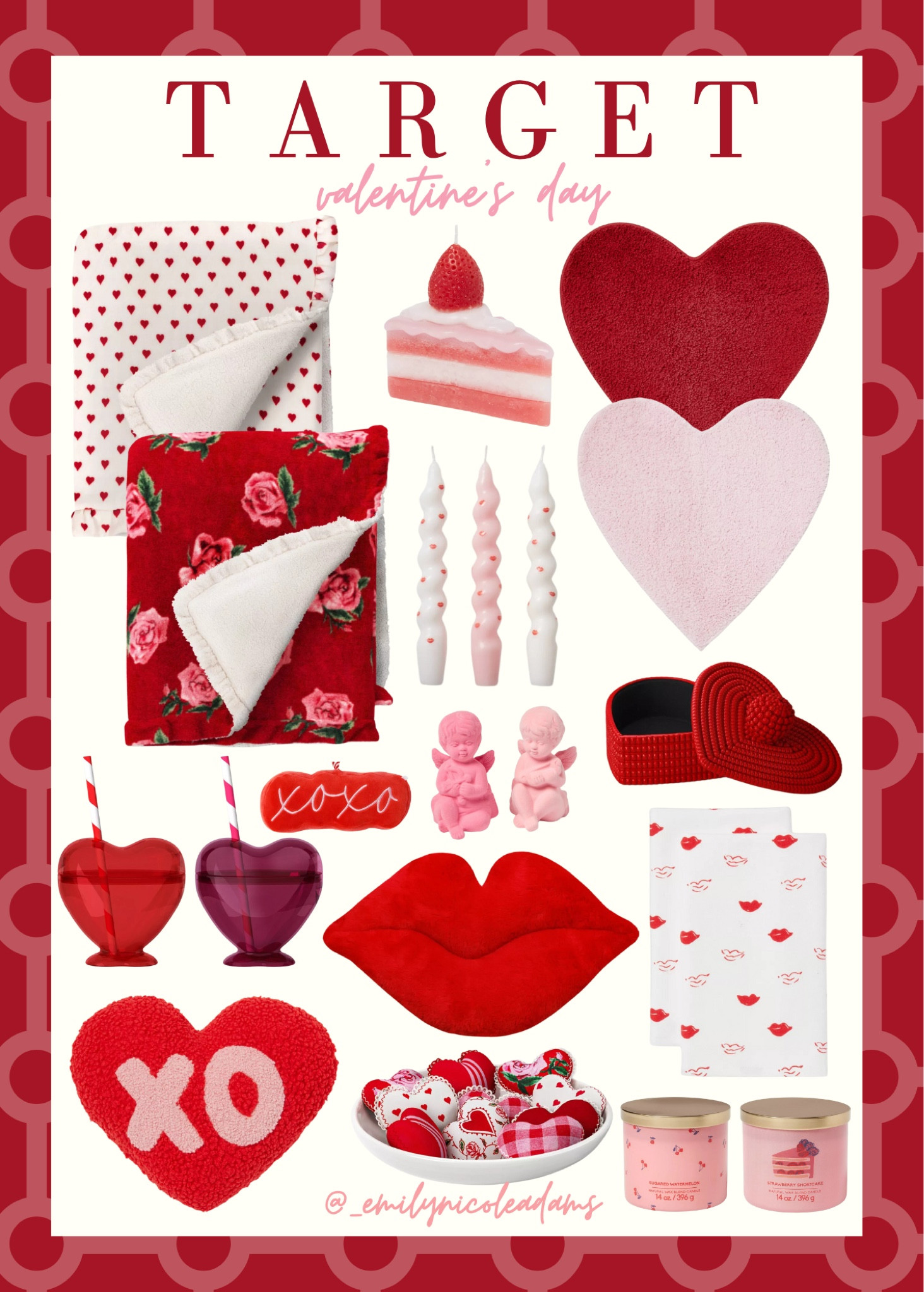 Target Valentine’s Day❤️ Valentine’s Day, Target decor, Target valentines, vday decor, Target home, Target vday, Target style, target favorites, Valentine 2025, pink and red decor 

#LTKStyleTip #LTKFindsUnder50 #LTKHome