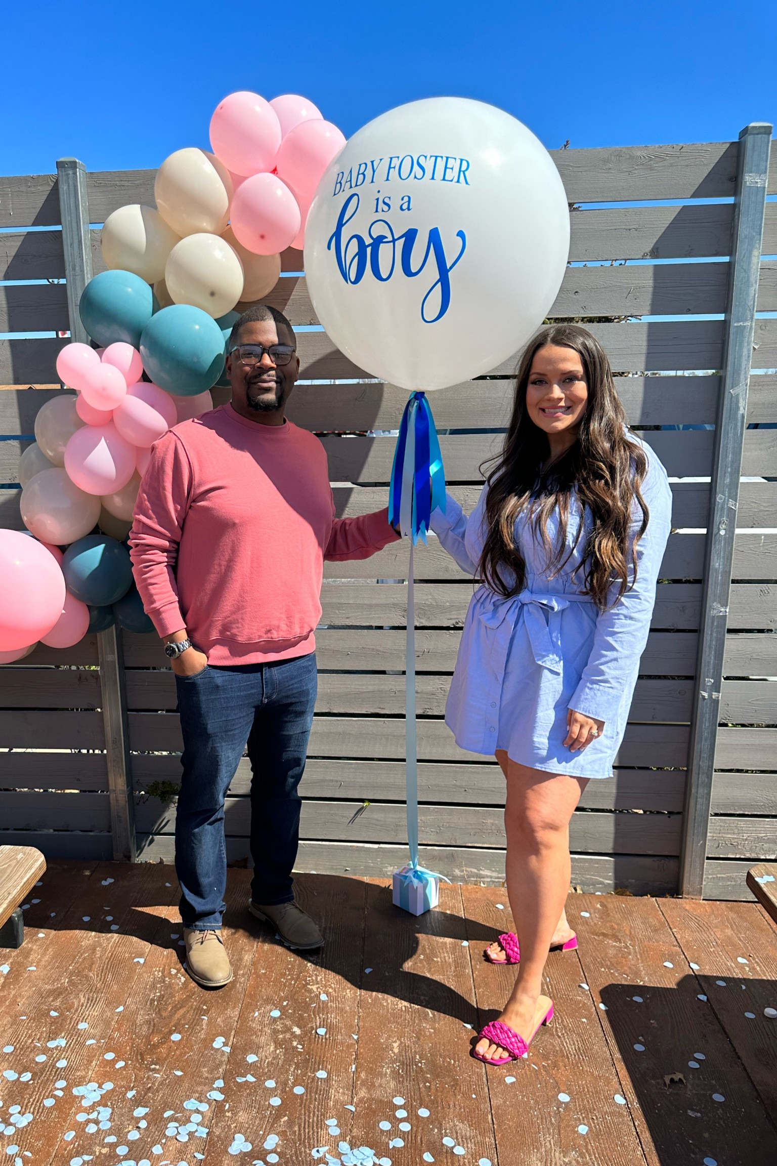 Plus size gender reveal outfit 

#LTKfit #LTKunder50 #LTKcurves