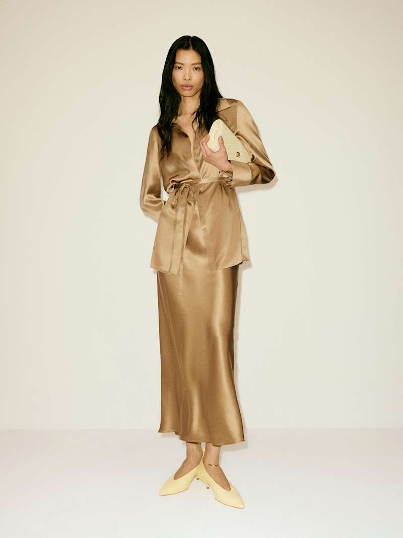 Camilla Silk Top | Reformation (Global)