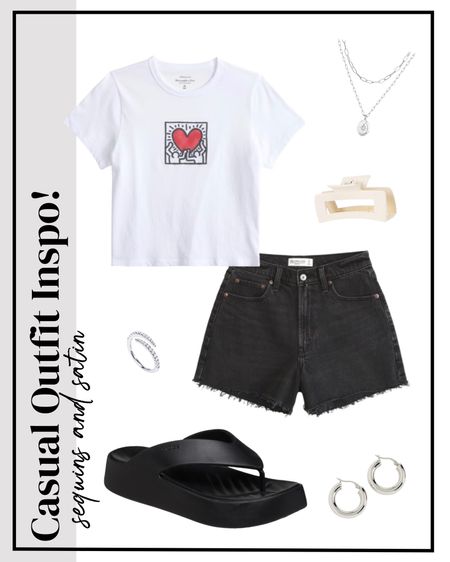 Casual outfit inspo! Follow for daily outfits🤍

Neutral fashion / neutral outfit /  Clean girl aesthetic / clean girl outfit / Pinterest aesthetic / Pinterest outfit / that girl outfit / that girl aesthetic / vanilla girl / black jean shorts / jean shorts outfits / college fashion / college outfits / college class outfits / college fits / college girl / college style / college essentials / Spring Outfits / Spring Break Outfits / Spring Fashion / Spring 2024 / Spring Outfits / Summer Trends / Summer Tops / Summer Travel Outfit / Summer Vacation Outfits / Summer Vacation / Casual Summer Outfits / Summer Palette / Summer Shirts / Summer Styles / Summer Shorts / Summer Outfits / Summer Outfits Teens / Summer Outfits Womens / Summer Outfits 2024 / casual summer outfits / Summer Looks / Summer Must Haves / Summer Outfits/Summer In Italy / Italian Summer / Summer Casual / Summer Clothing / Summer Essentials / Summer Europe / Summer fashion / Summer Shoes / Summer Fashion / Summer Outfits / Summer Clothes / Summer Capsule Wardobe / Sandals 2024 / Sandals Beach / Platform Sandals / Summer Sandals / Womens Sandals / black sandals 


#LTKfindsunder100 #LTKshoecrush #LTKSeasonal