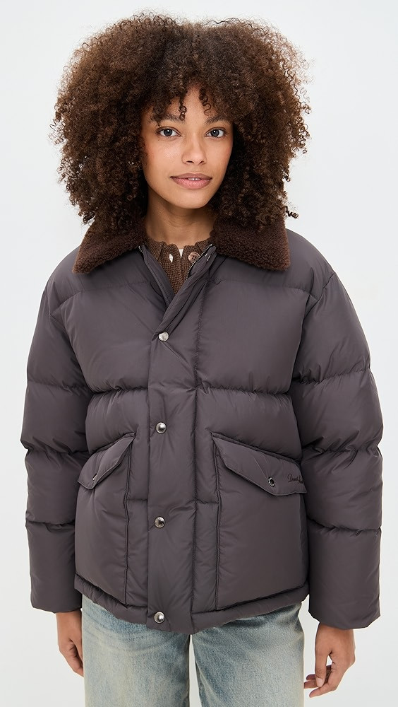 Fur Detachable Goose Down Jacket | Shopbop