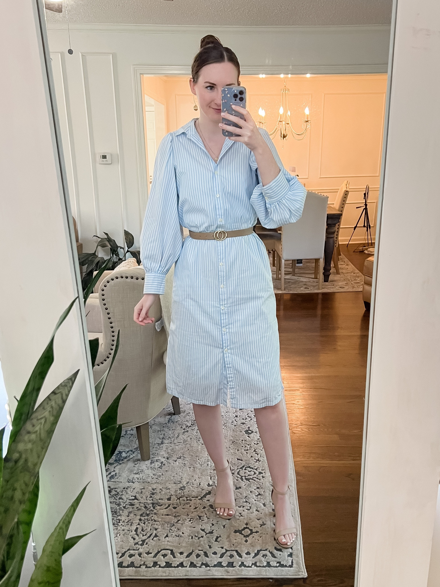 Modest summer work shirt dress

#LTKworkwear #LTKSeasonal #LTKunder50