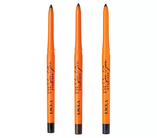 Make Your Selection: LWYA by Kim Gravel Eye See You Eyeliner Trio | QVC