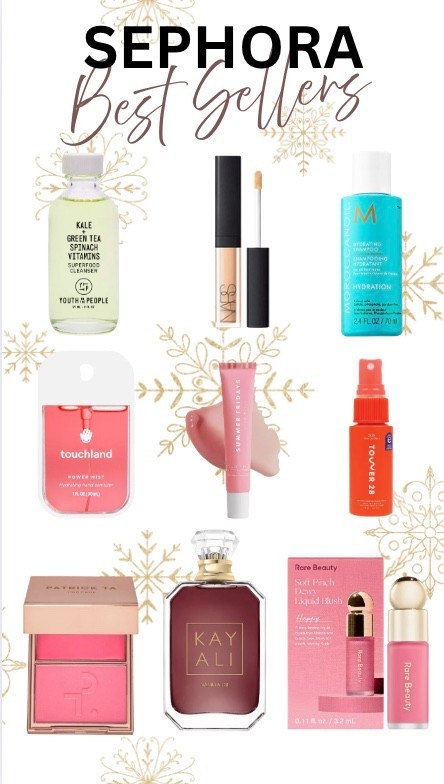 Sephoras Best Sellers! 

#LTKselfcare #LTKmorningroutine #LTKGiftGuide