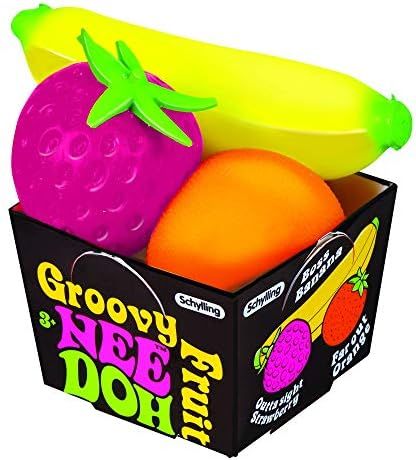 Schylling Nee Doh Groovy Fruit - Novelty Toy (GFND) | Amazon (US)