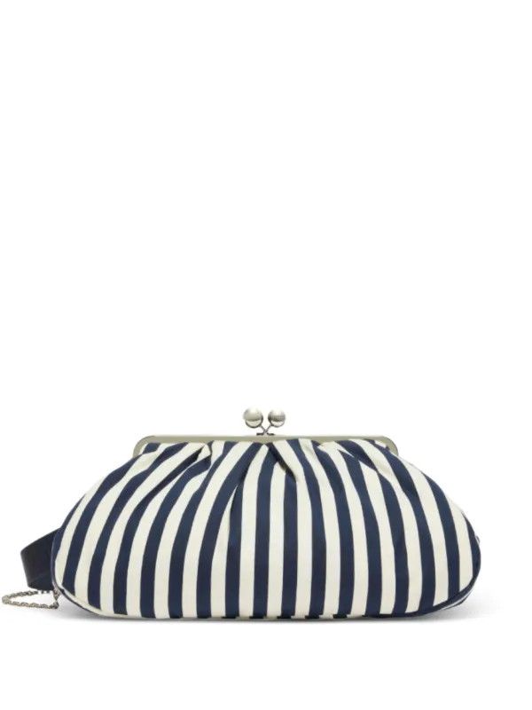 Weekend Max Marastriped top handle shoulder bag | Farfetch Global