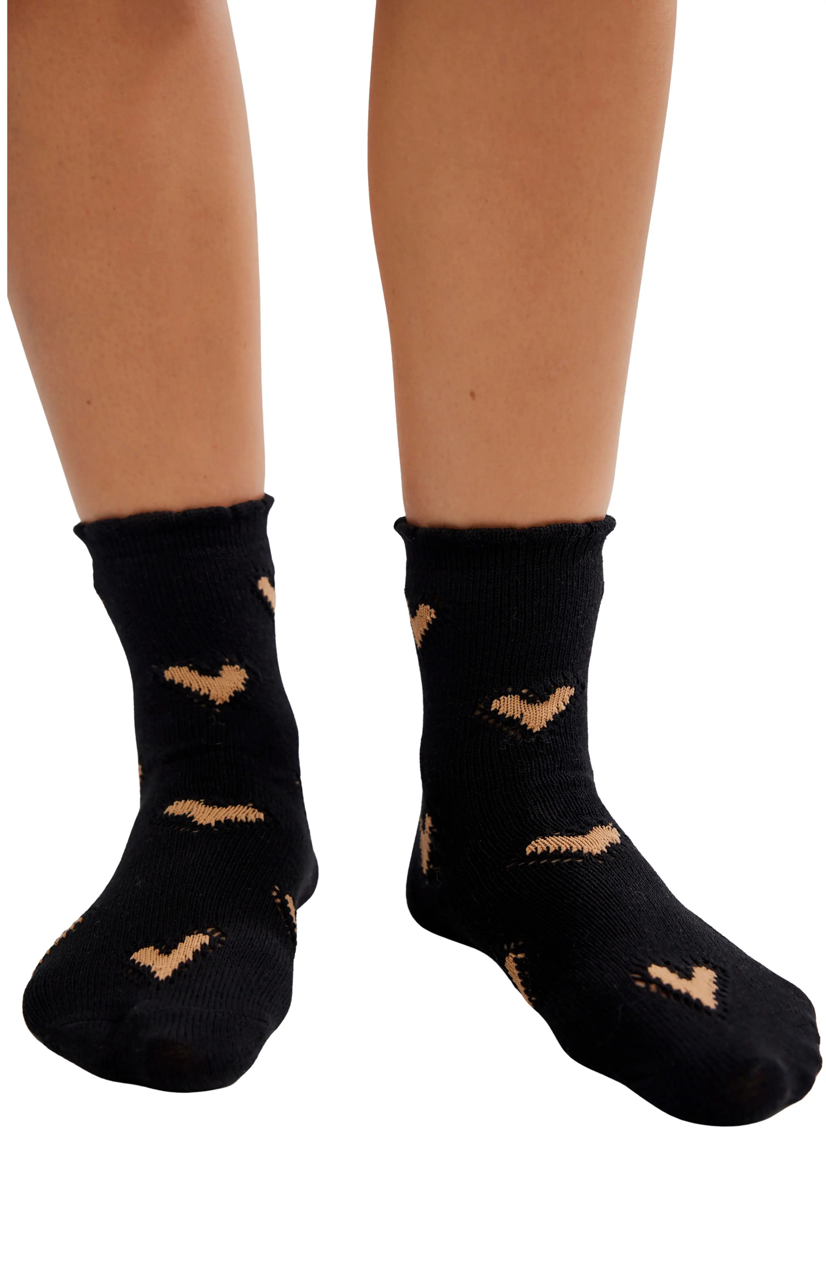 Cupid's Bow Crew Socks (Women) | Nordstrom | Nordstrom