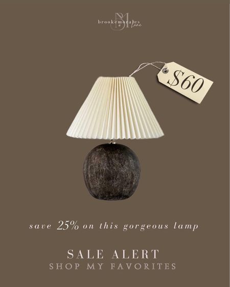 Sale Alert 🚨 Save 25% on this gorgeous top selling lamp! 

#LTKsalealert #LTKhome #LTKstyletip