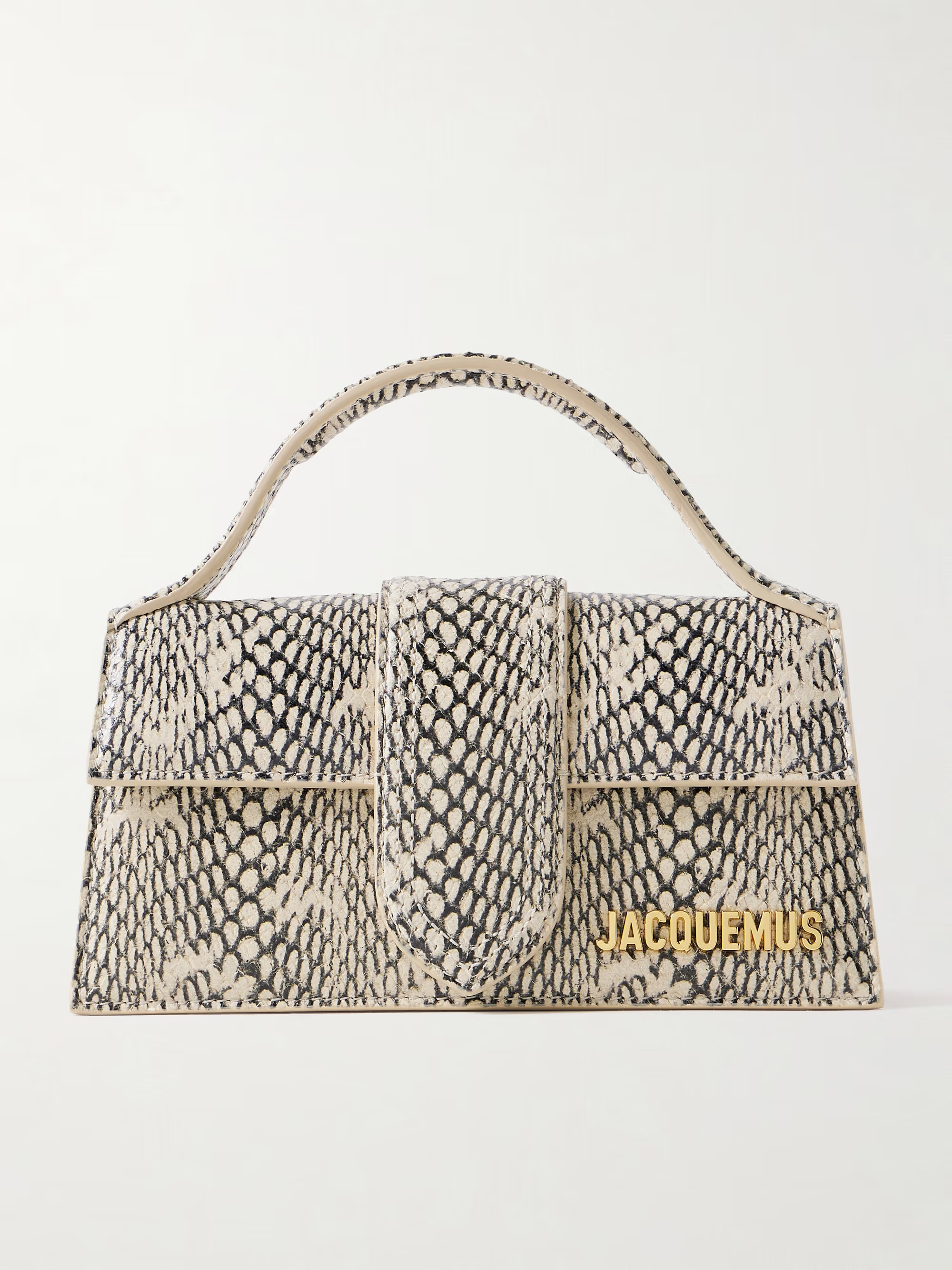 The Bambino snake-effect leather shoulder bag | NET-A-PORTER (UK & EU)