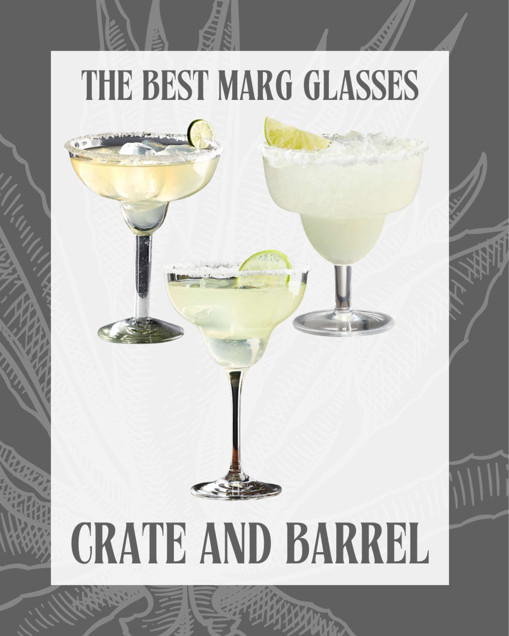 Margarita Glasses - Crate and Barrel


#LTKsalealert #LTKparties #LTKhome