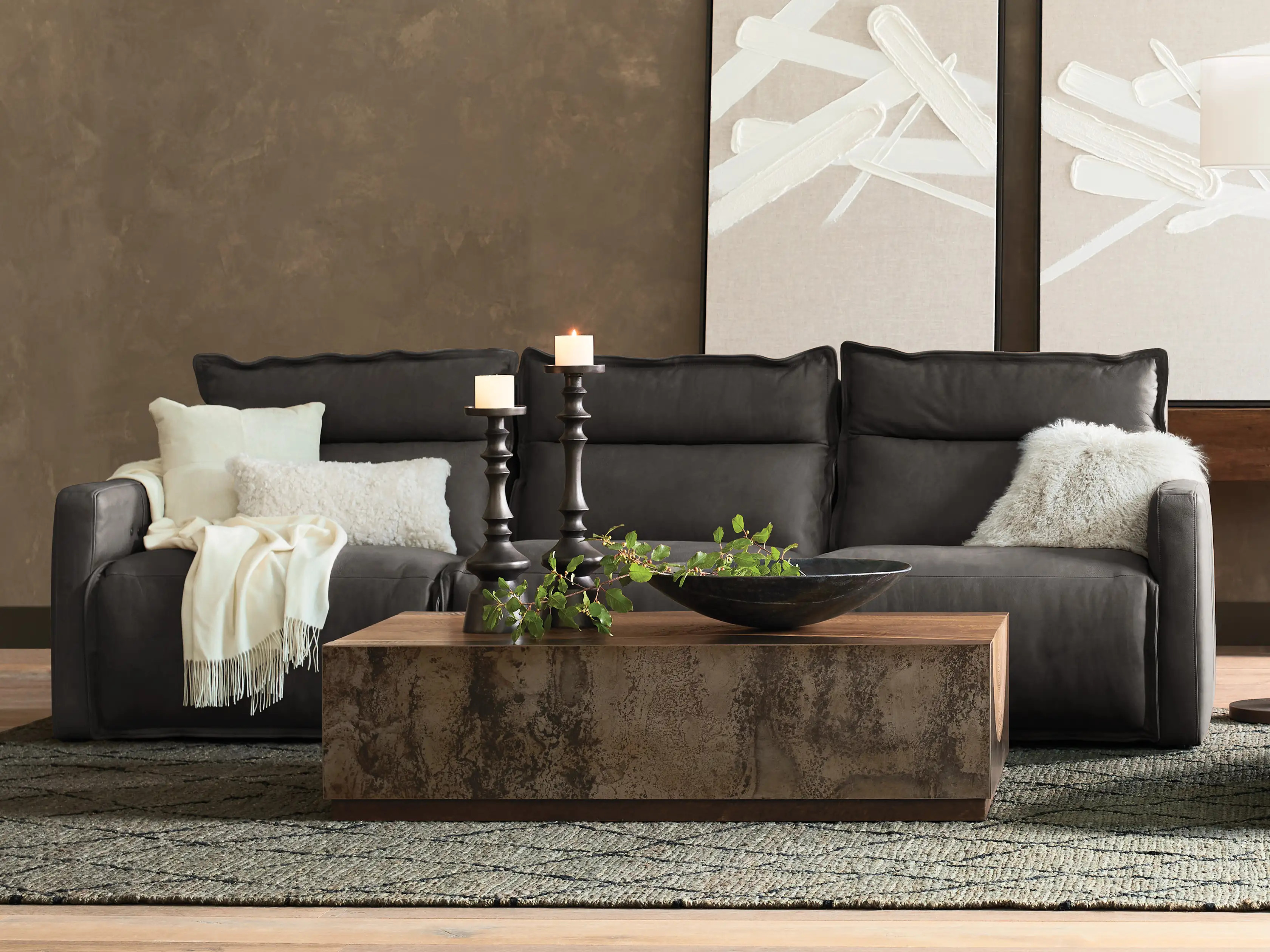 Black Marble Bowl | Arhaus