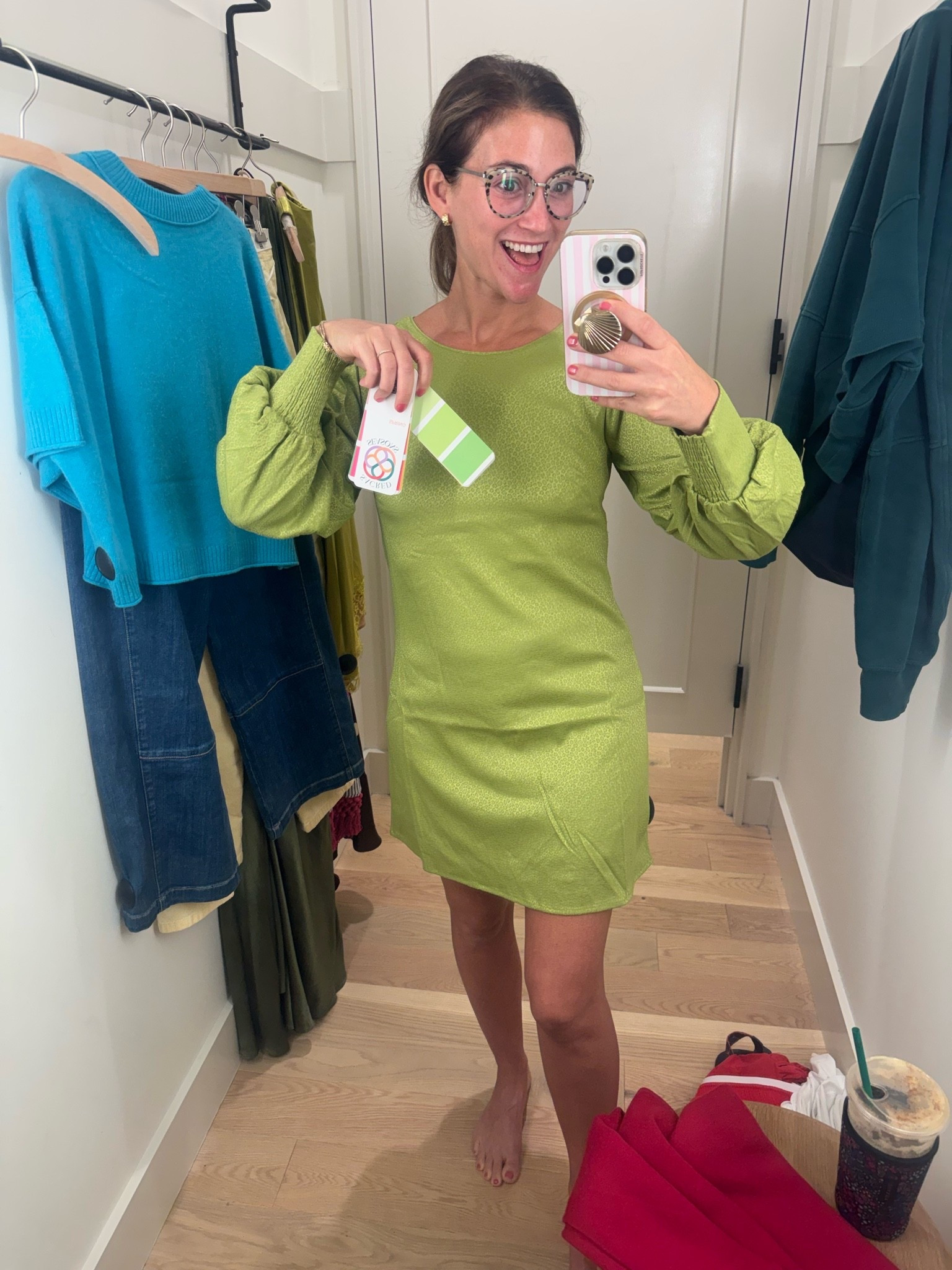 Chartreuse dress! Such a fun color !

#LTKgrwm #LTKWedding #LTKootd