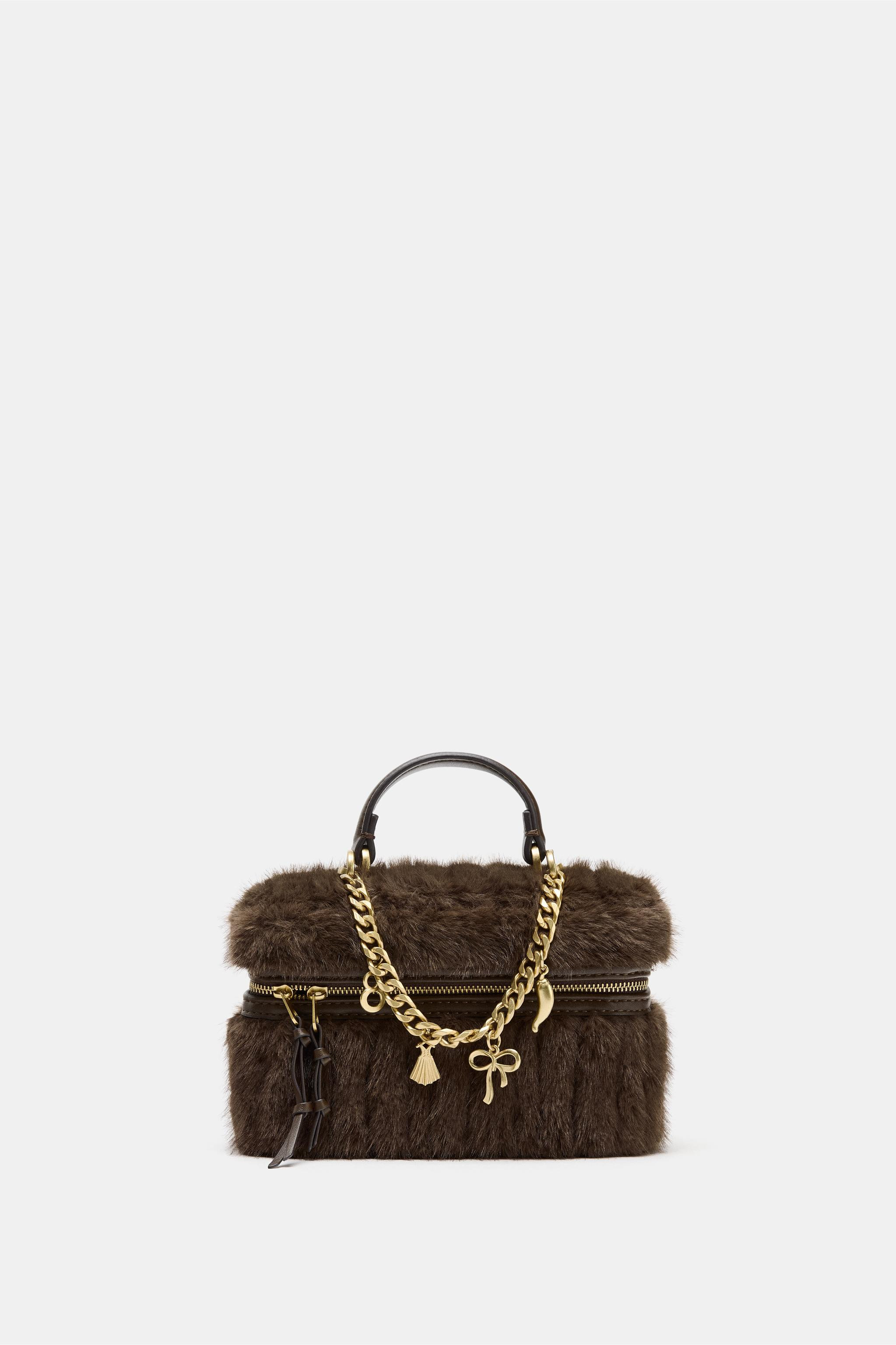FAUX FUR RIGID BAG | Zara US