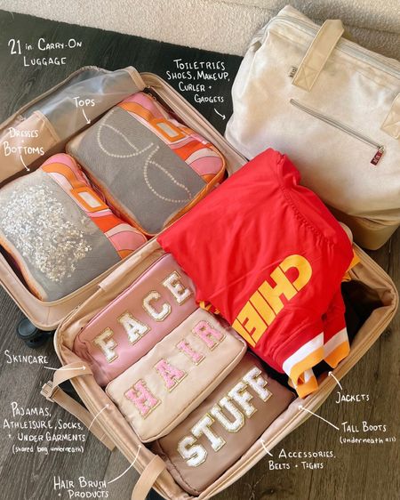 Everything else in the Vegas Packing product set group!

Packing gadgets, packing tips, packing cubes, packing hacks, pack with me, packing, organized packing, beis, carry on packing tips, carry on packing, beis, calpak, amazon, how to pack, vacation, vacation aesthetic, travel aesthetic

#LTKitbag #LTKtravel #LTKSeasonal
