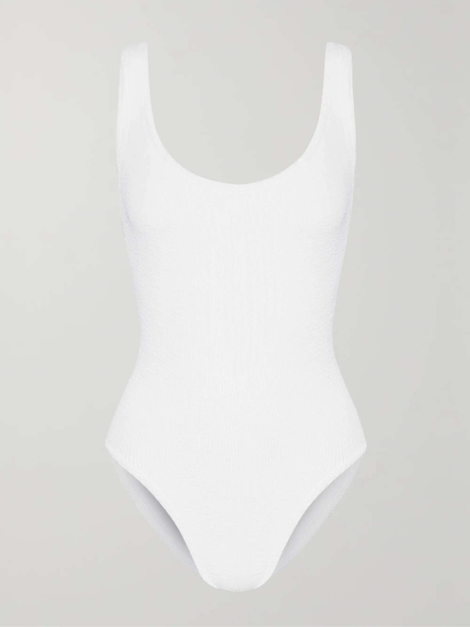 + NET SUSTAIN seersucker swimsuit | NET-A-PORTER (UK & EU)