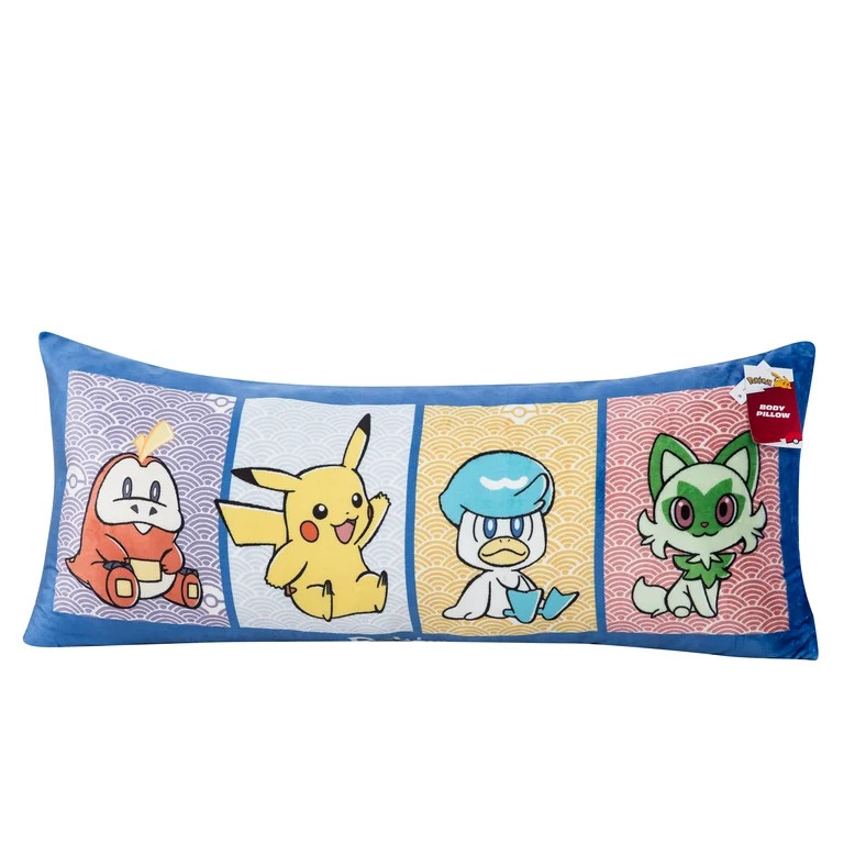 Pokemon Wagara Wow 20x48 Body Pillow | Walmart (US)