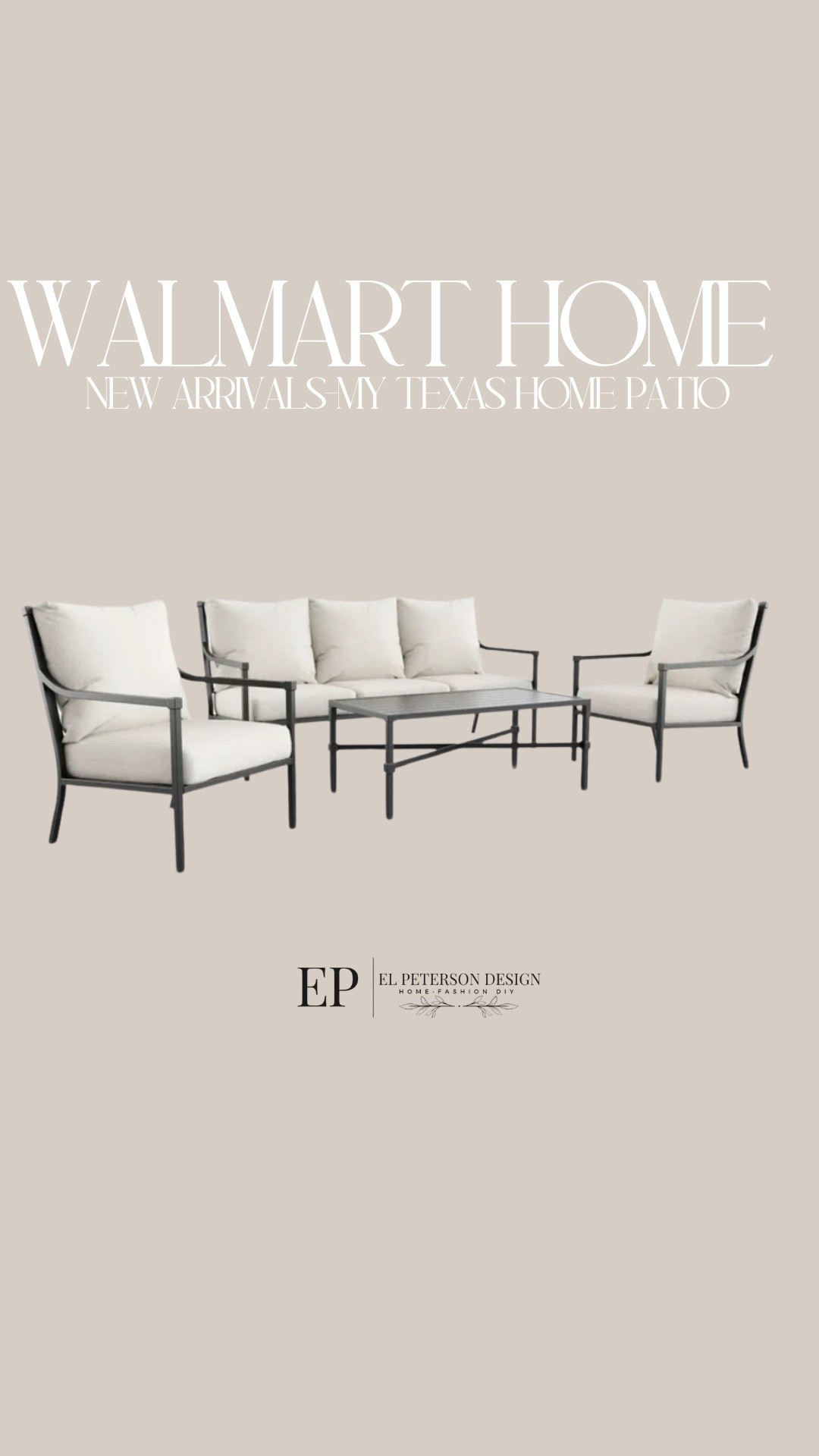 Walmart 
My Texas home new arrivals
Patio set 

#LTKHome