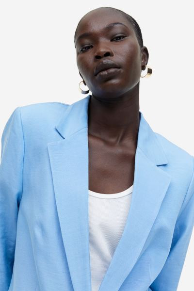 Linen-blend Jacket | H&M (US + CA)