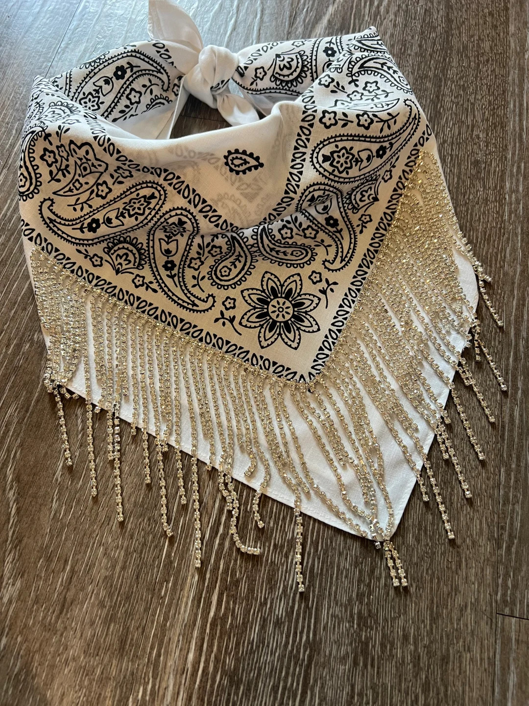 Rhinestone Bandana / Bachelorette Party / Bridesmaid Proposal Gift / Nash Bash / Western Bling | Etsy (US)