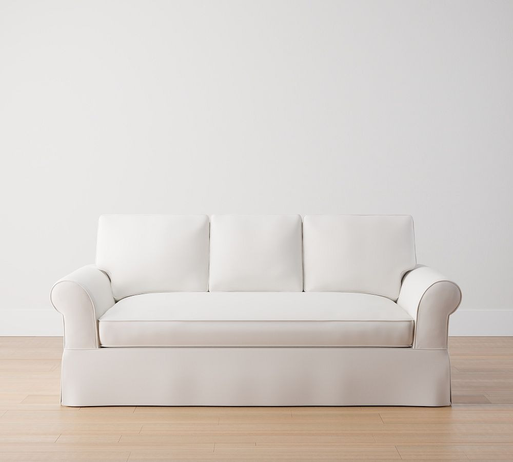 PB Comfort Roll Arm Slipcovered Sofa | Pottery Barn (US)