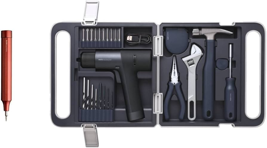 HOTO Brushless Drill Tool Set Bundle with Precision Screwdriver Sets | Amazon (US)