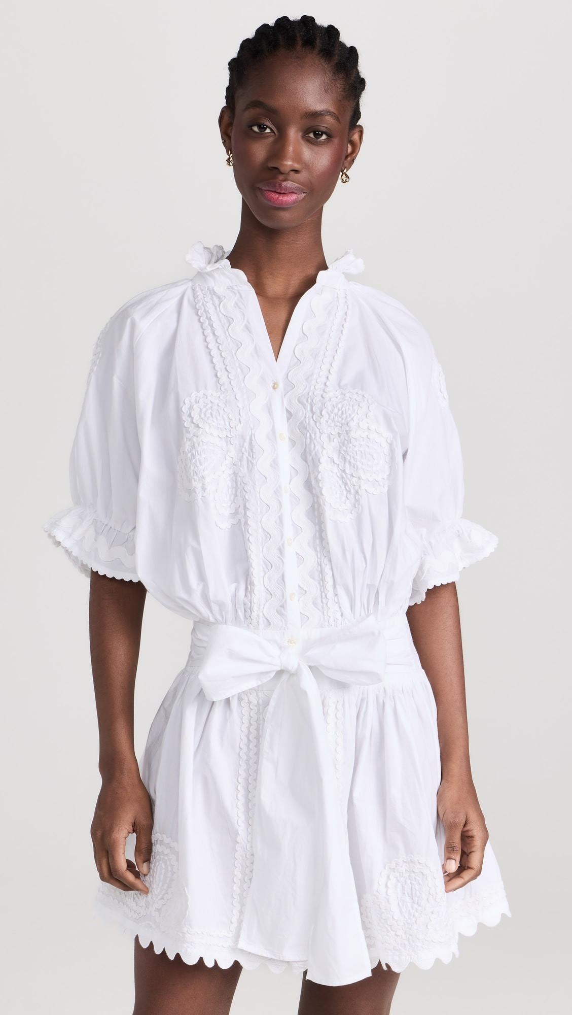 Juliet Dunn Poplin Blouson Dress | Shopbop | Shopbop