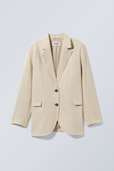 Isa Linen Mix Blazer | H&M (UK, MY, IN, SG, PH, TW, HK)