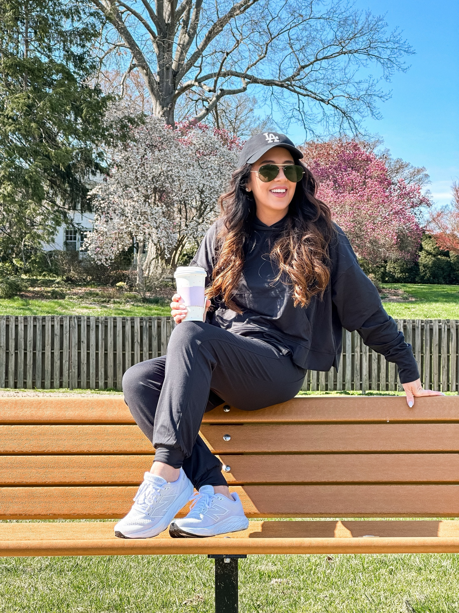 Athleisure outfit / Travel outfit 
Lightweight matching set
Fitness 
Walking shoes
Walking outfit
Casual outfit
Comfortable outfit
CoalfieldFancy is wearing a small in both pieces. Perfectly lightweight for Spring! 
White sneakers
White tennis shoes tts/ sz. 7.5


#LTKsalealert #LTKover40 #LTKfitness