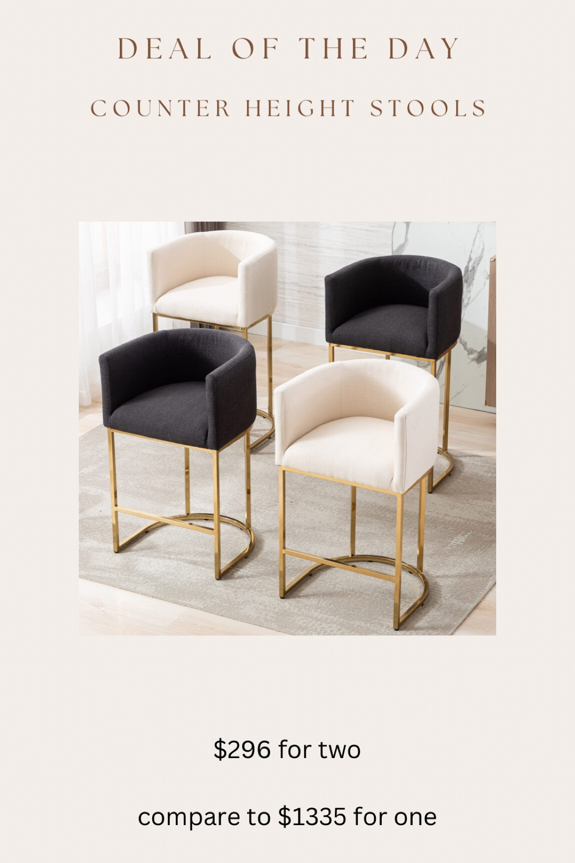 Another stunning more modern style, but still neutral! Great RH lookalike! 

#LTKsalealert #LTKhome