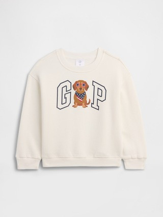babyGap Relaxed Americana Logo Sweatshirt | Gap Factory