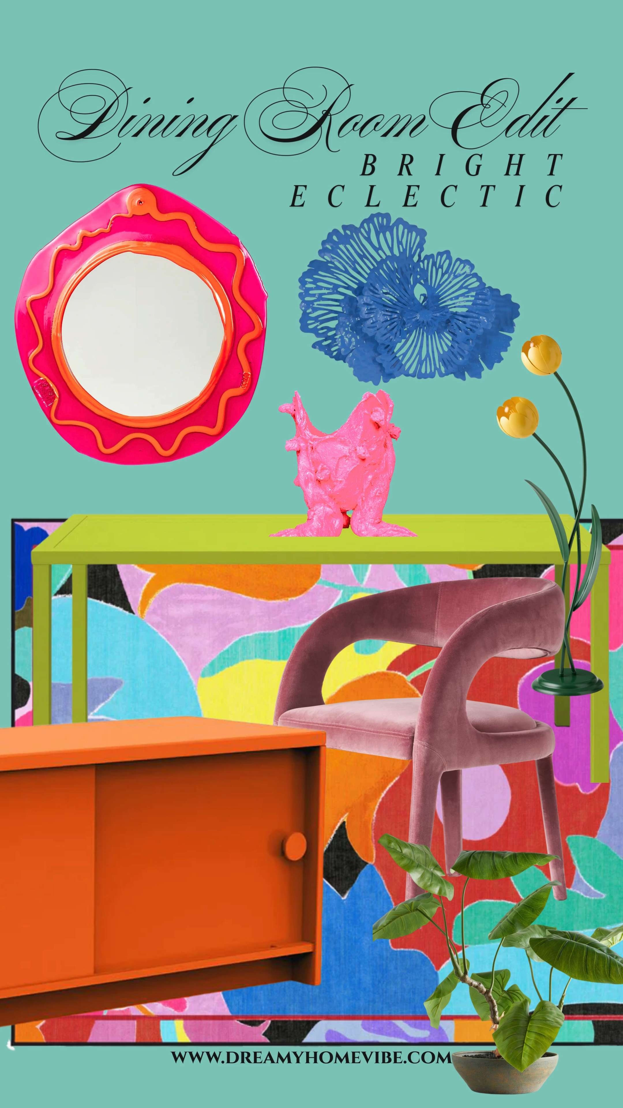 This is what happens when fearless color meets functional design. From sculptural furniture to vibrant accents, every piece here was chosen to energize your dining space. Watch, then tap to shop the full edit.

#BoldHomeStyle
#EclecticDining
#DesignWithColor
#ShopTheLook
#InteriorDesign 

 #LTKHome