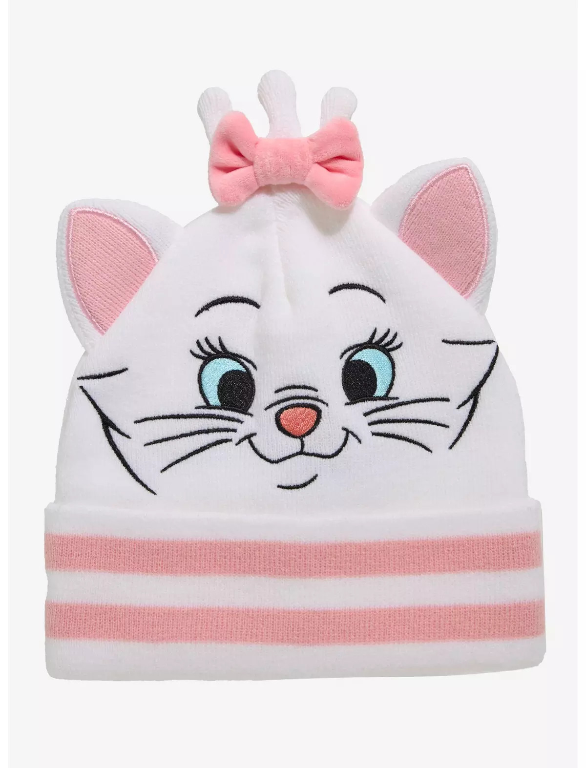 Disney The Aristocats Marie Plush Stripe Beanie | Hot Topic