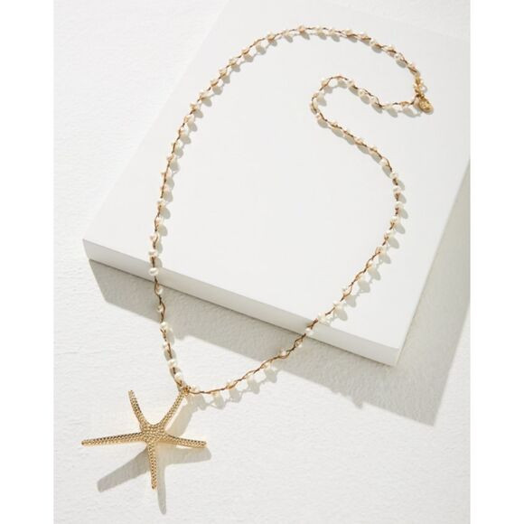 Tommy Bahama Island Essence Freshwater Pearl Gold Starfish Pendant Necklace $79 | Poshmark