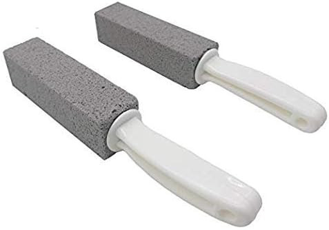 Pumice Cleaning Stone with Handle Toilet Bowl Cleaner Hard Water Ring Remover for Bath/Pool/Kitch... | Amazon (US)