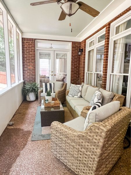 We love our screened in porch and the new patio furniture fits perfectly!! I especially love the swivel gliders!

#LTKsalealert #LTKhome #LTKSeasonal
