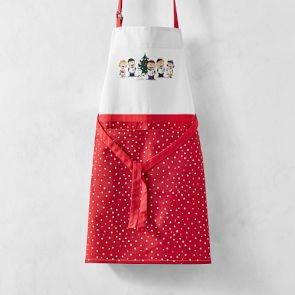 PEANUTS™ x Williams Sonoma Charlie Brown Christmas Apron | Williams-Sonoma