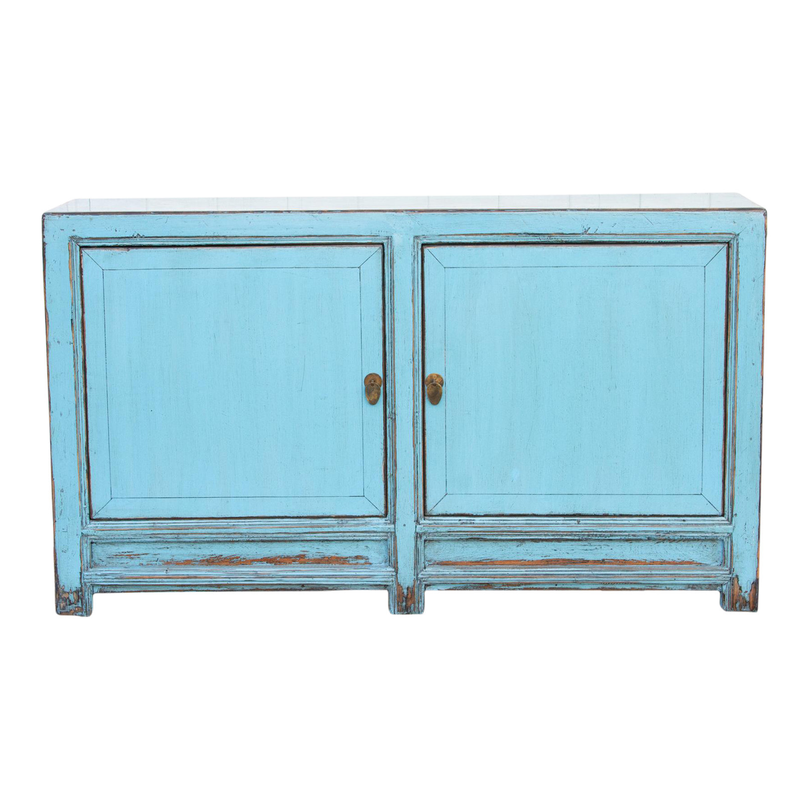 Two Door Ocean Blue Buffet Cabinet - de-cor | One Kings Lane