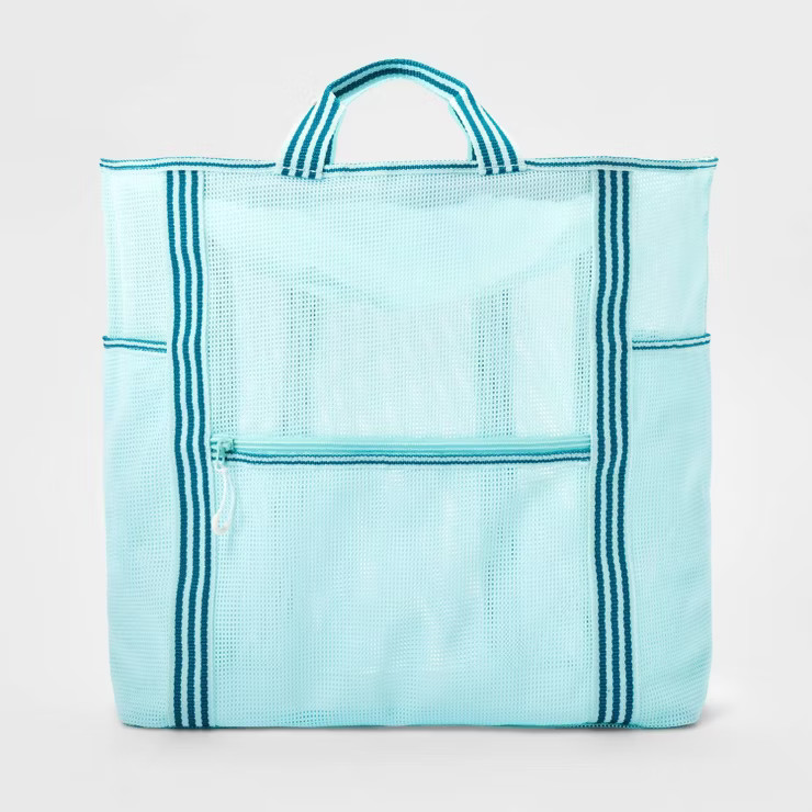 Mesh Beach Bag with Adjustable Backpack Strap - Sun Squad™ | Target