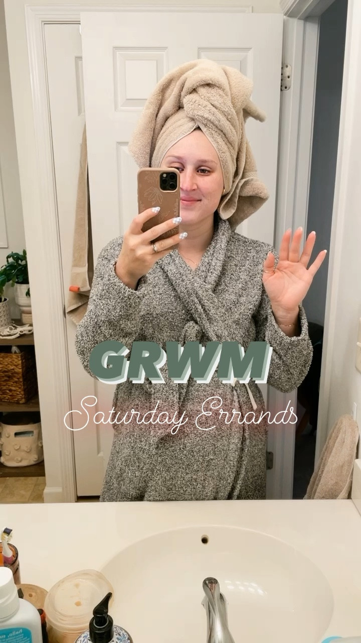 GRWM morning routine before Saturday errands! Skincare, makeup & outfit details! 

#LTKFind #LTKbeauty #LTKbump