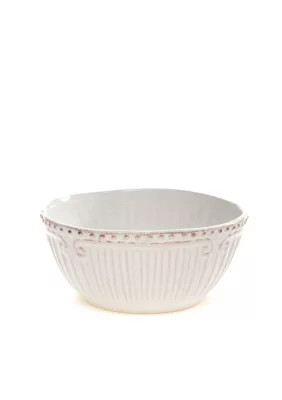 Capri White Cereal Bowl | Belk