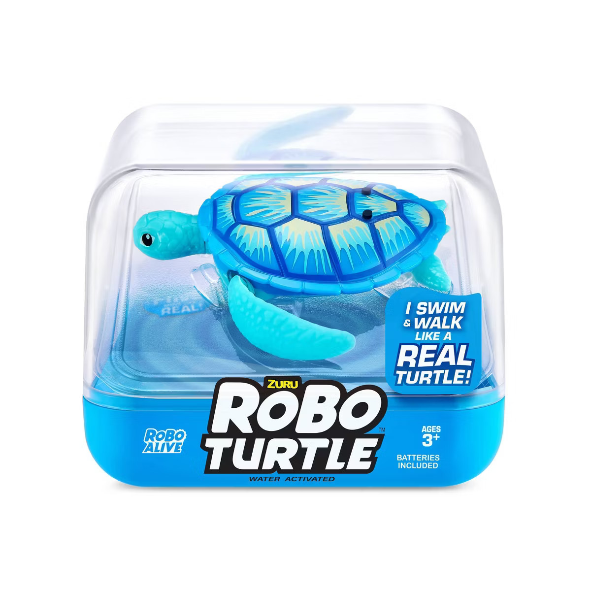 Robo Turtle Robotic Swimming Turtle Pet Toy - Blue by ZURU | Target