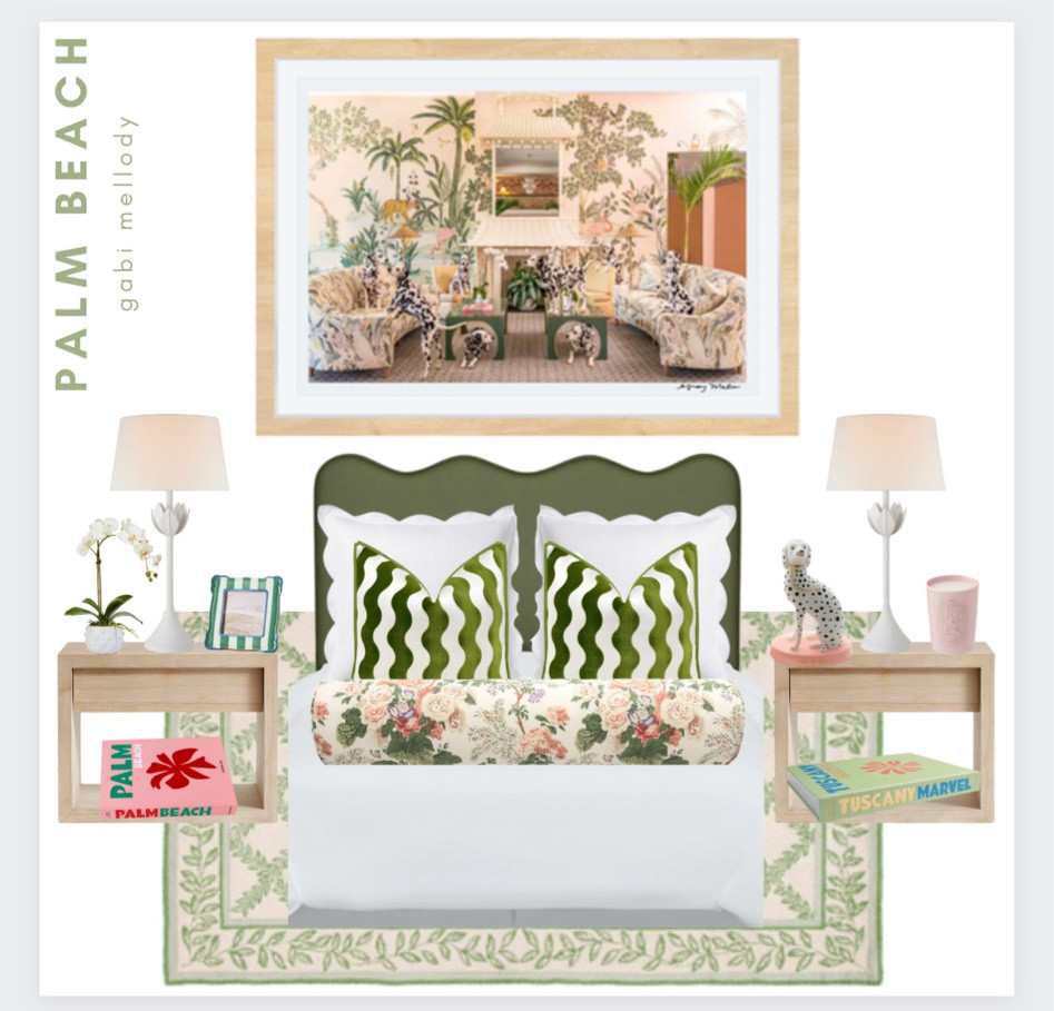Palm beach coastal floral room board and inspo !!! 

#LTKhome