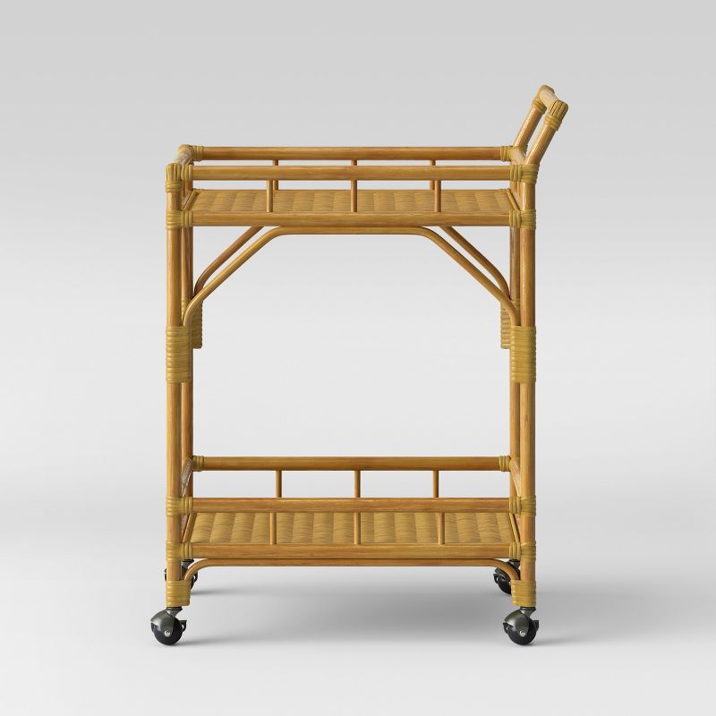 Cassia Rattan Bar Cart - Opalhouse™ | Target