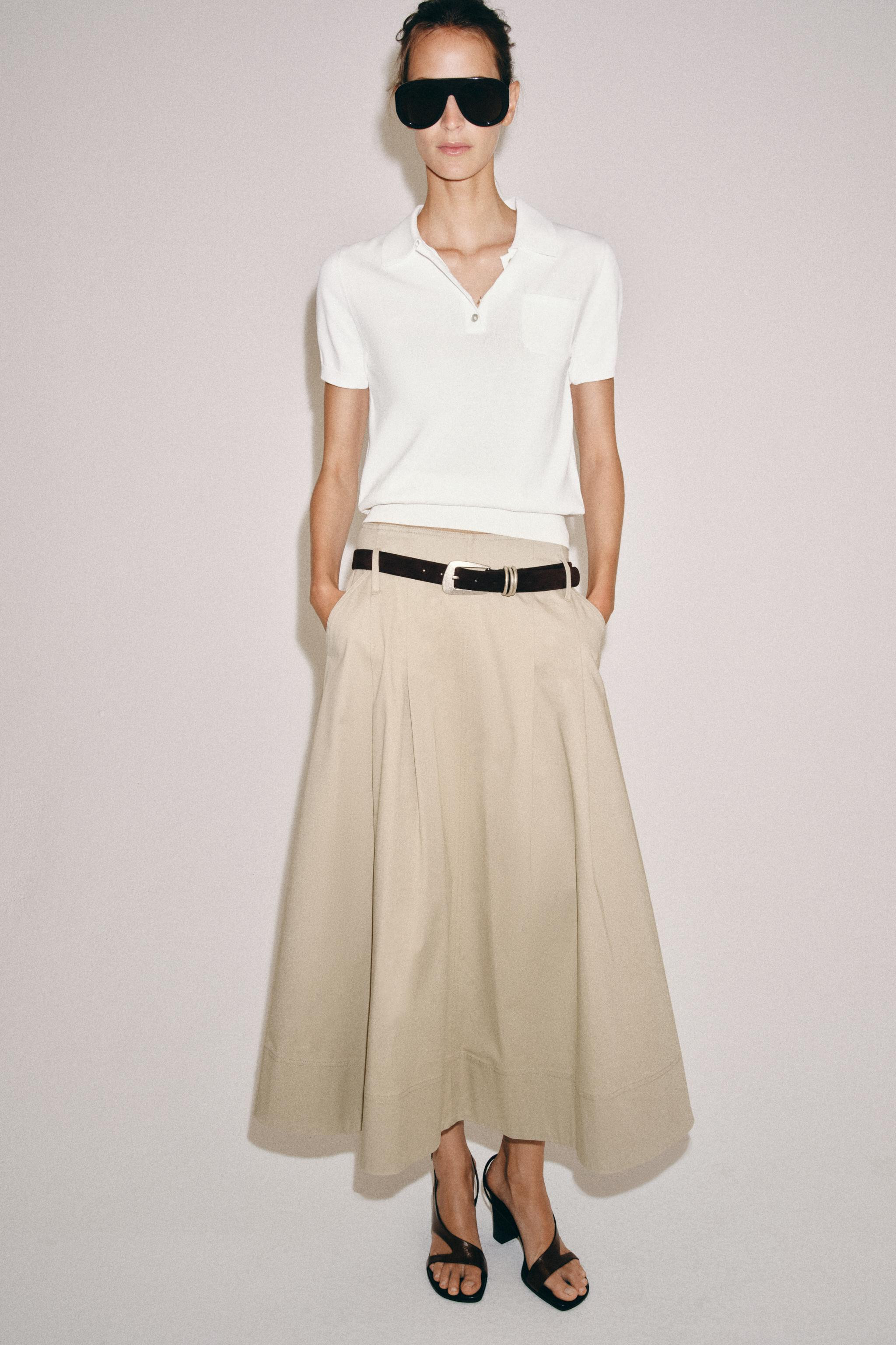 KURZARM-POLOSHIRT AUS STRICK | Zara DE