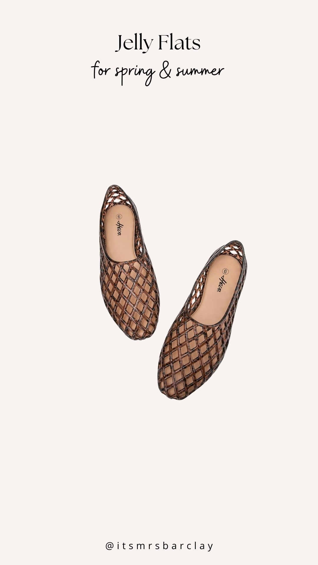 Jelly flats 
Spring inspo 
Spring shoes
Spring fashion trends 

#LTKootd #LTKSeasonal #LTKSaleAlert