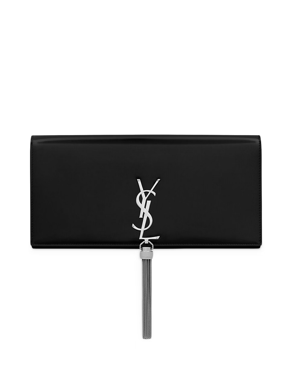 Kate Clutch with Tassel in Shiny Leather | Saks Fifth Avenue