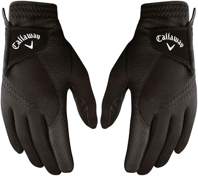 Callaway Golf Thermal Grip, Cold Weather Golf Gloves, Medium/Large, 1 Pair, (Left and Right) , Bl... | Amazon (US)